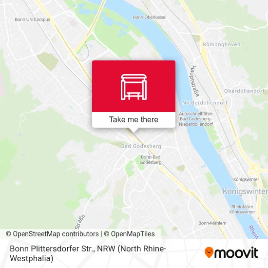 Bonn Plittersdorfer Str. map