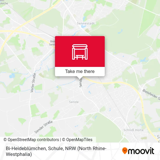 Bi-Heideblümchen, Schule map