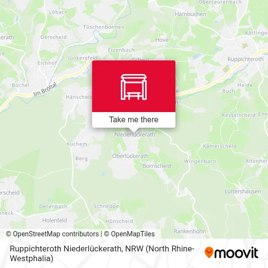 Ruppichteroth Niederlückerath map