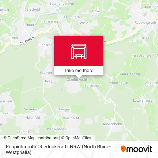 Ruppichteroth Oberlückerath map