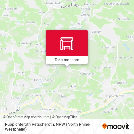 Ruppichteroth Retscheroth map