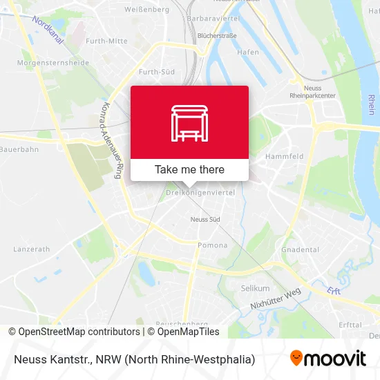 Neuss Kantstr. map