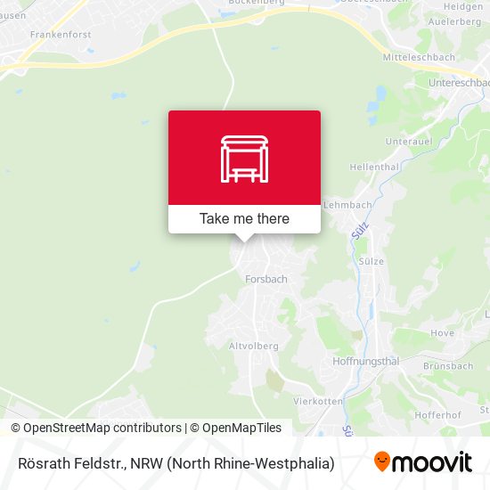 Rösrath Feldstr. map