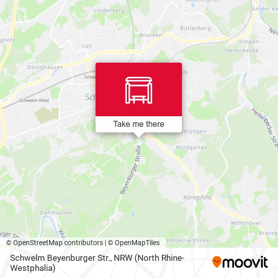 Карта Schwelm Beyenburger Str.