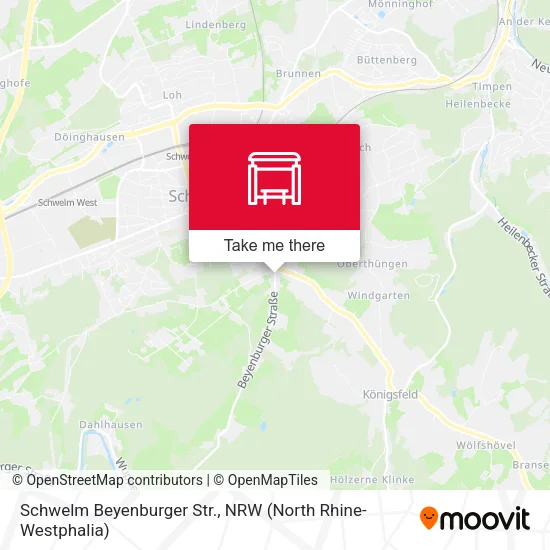 Карта Schwelm Beyenburger Str.
