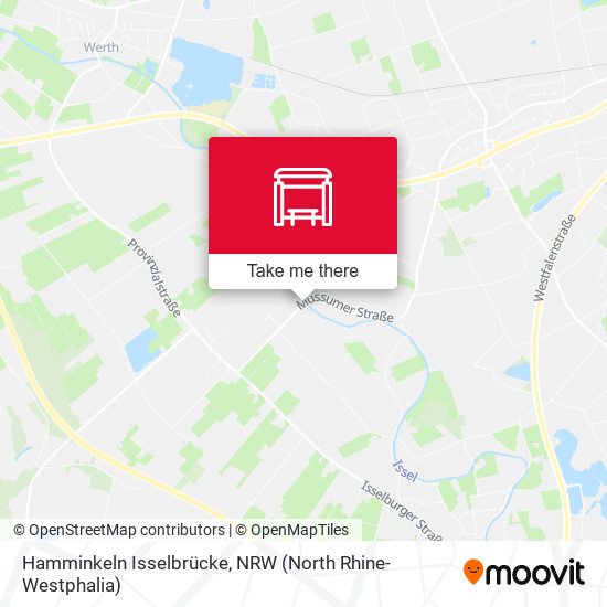 Hamminkeln Isselbrücke map