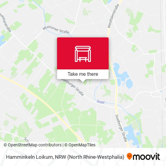 Hamminkeln Loikum map