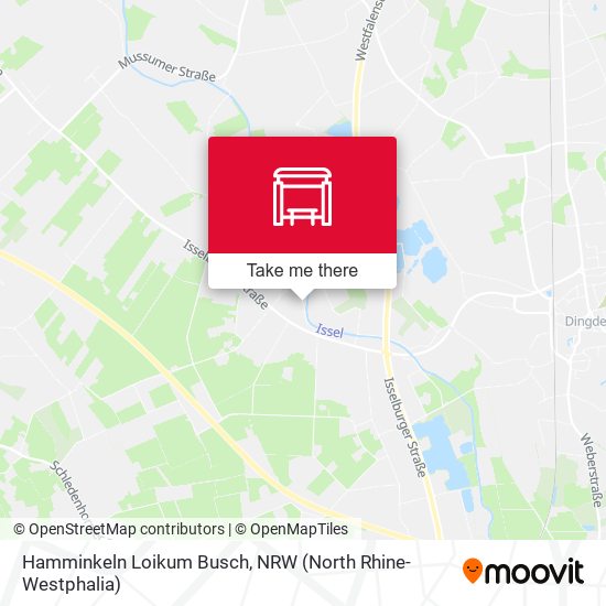 Hamminkeln Loikum Busch map