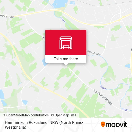 Карта Hamminkeln Rekesland