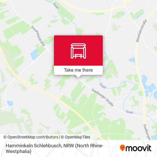Карта Hamminkeln Schlehbusch