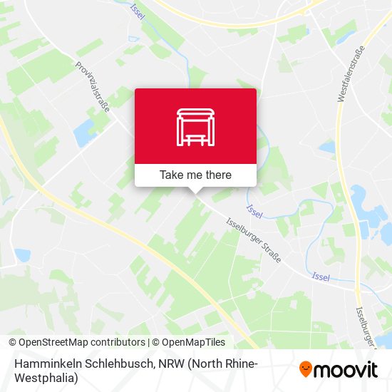 Карта Hamminkeln Schlehbusch