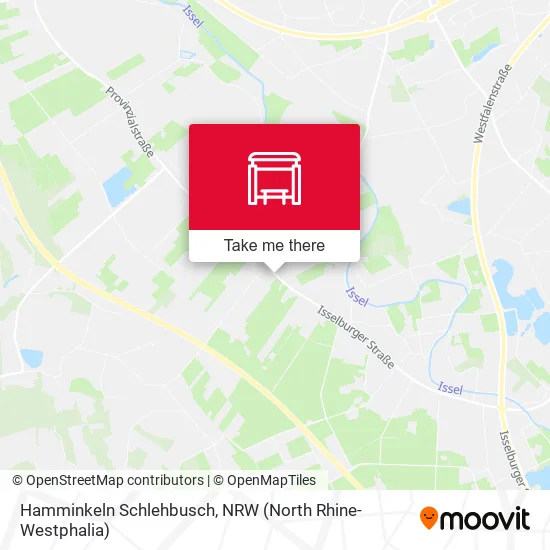 Карта Hamminkeln Schlehbusch