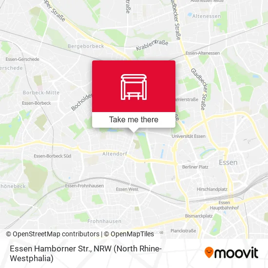 Карта Essen Hamborner Str.