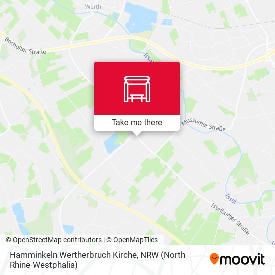Hamminkeln Wertherbruch Kirche map
