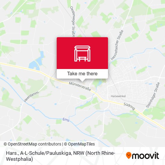 Hars., A-L-Schule/Pauluskiga map