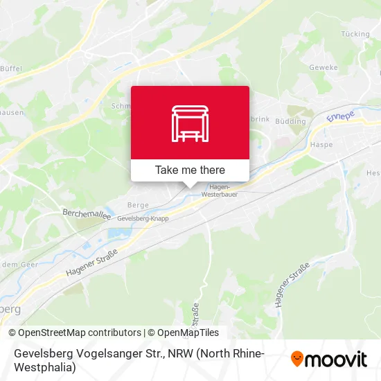 Карта Gevelsberg Vogelsanger Str.