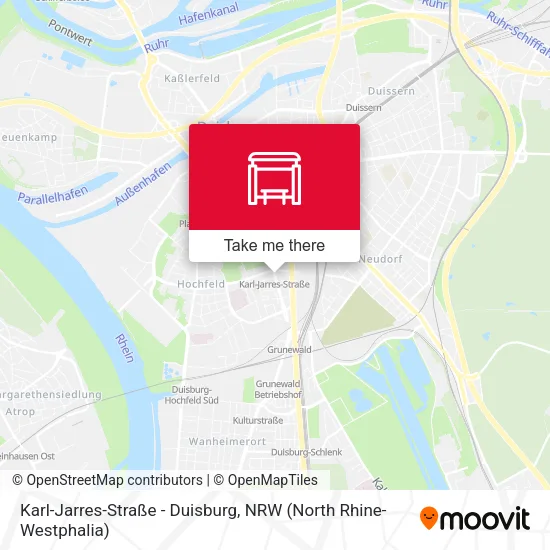 Karl-Jarres-Straße - Duisburg map