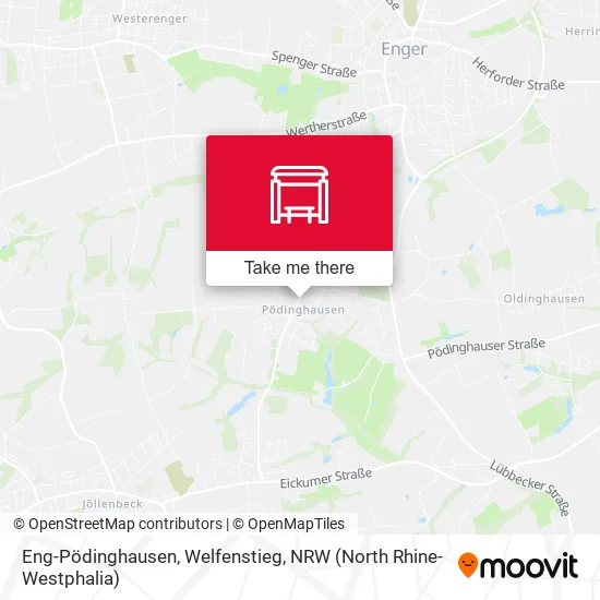 Карта Eng-Pödinghausen, Welfenstieg