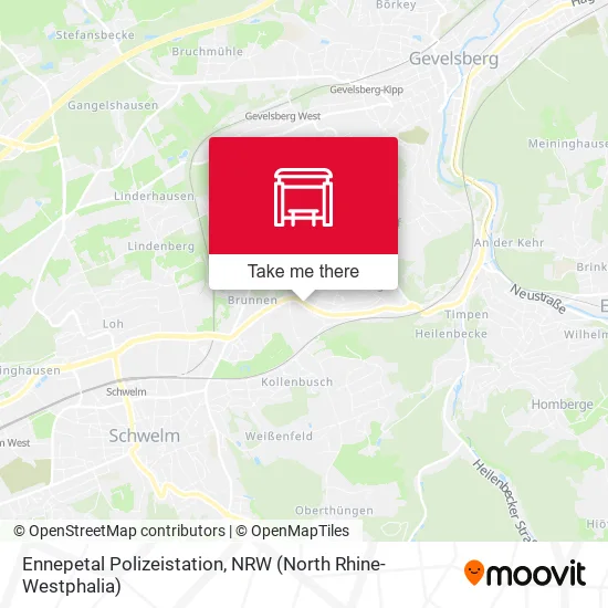 Карта Ennepetal Polizeistation