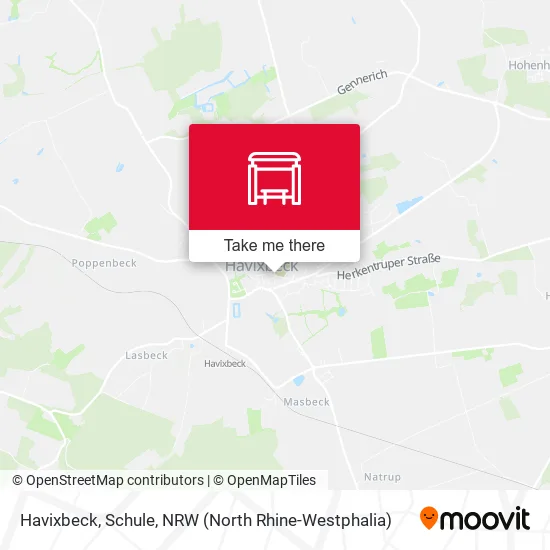 Карта Havixbeck, Schule