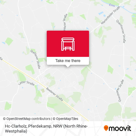 Карта Hc-Clarholz, Pferdekamp