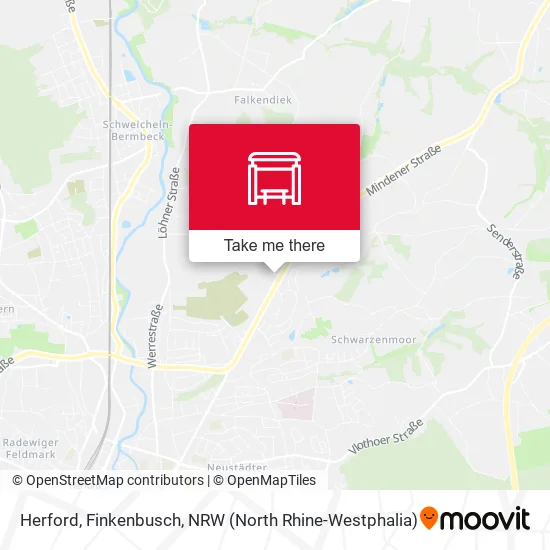 Карта Herford, Finkenbusch