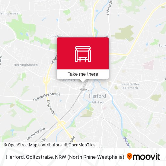 Herford, Goltzstraße map