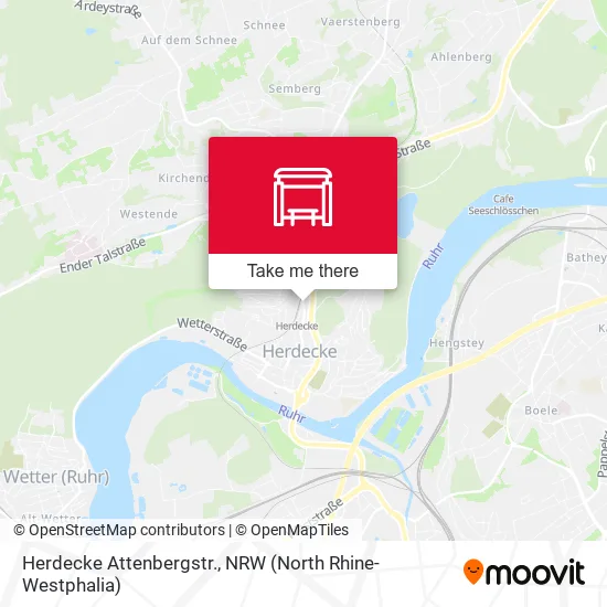 Карта Herdecke Attenbergstr.