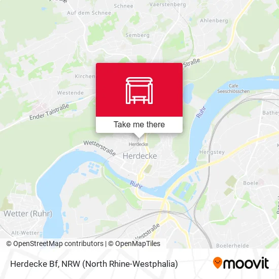 Карта Herdecke Bf