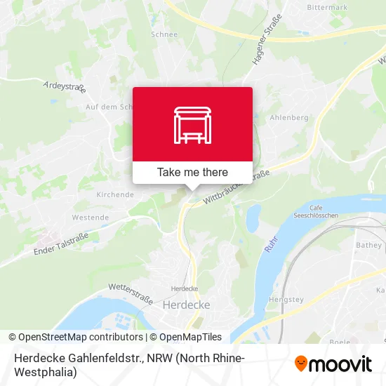 Карта Herdecke Gahlenfeldstr.