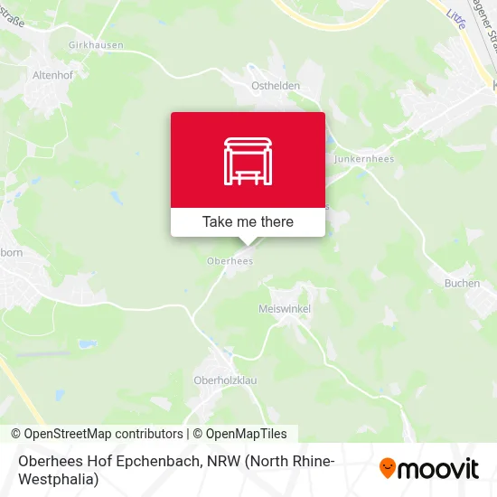 Oberhees Hof Epchenbach map