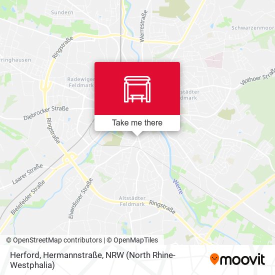Herford, Hermannstraße map
