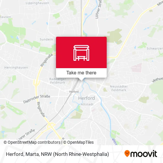 Карта Herford, Marta