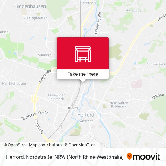 Herford, Nordstraße map