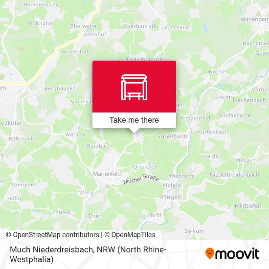 Much Niederdreisbach map