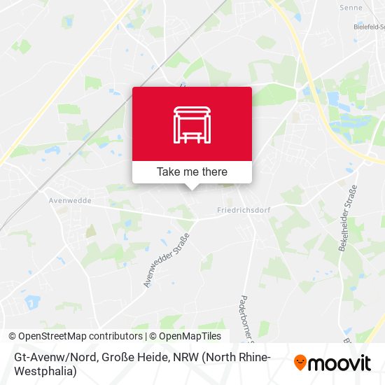 Gt-Avenw/Nord, Große Heide map
