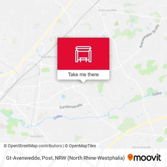 Карта Gt-Avenwedde, Post