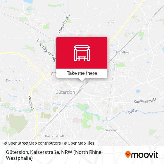 Gütersloh, Kaiserstraße map