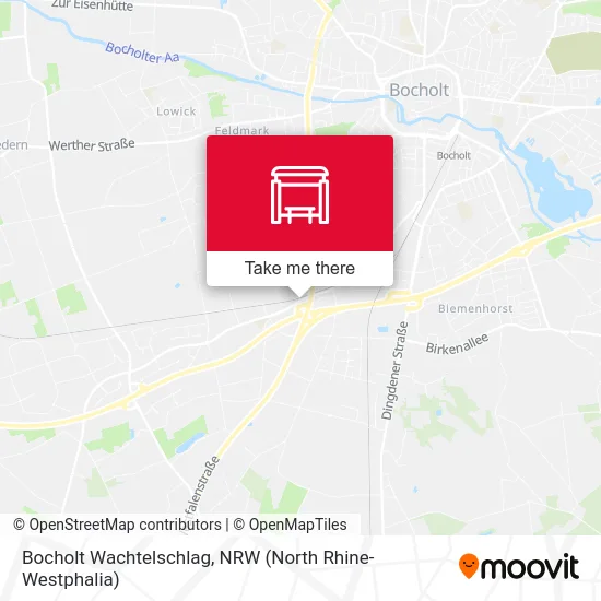 Карта Bocholt Wachtelschlag