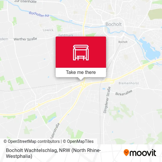 Карта Bocholt Wachtelschlag