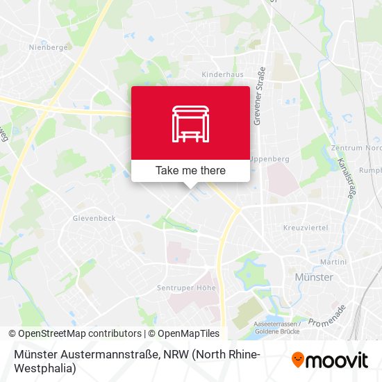 Münster Austermannstraße map