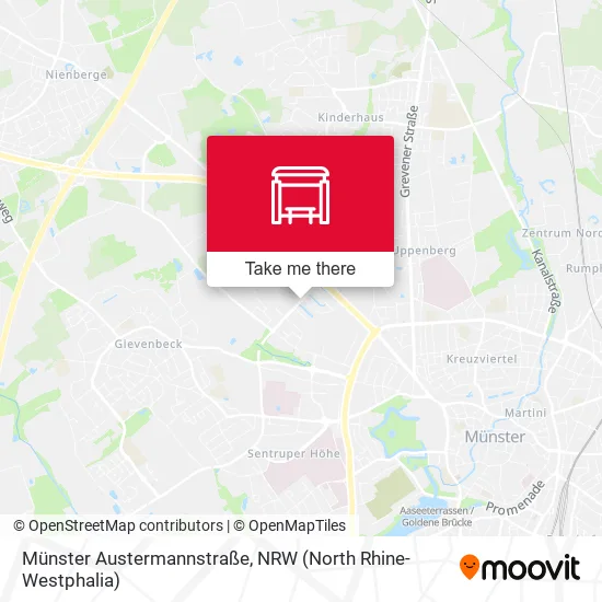 Карта Münster Austermannstraße