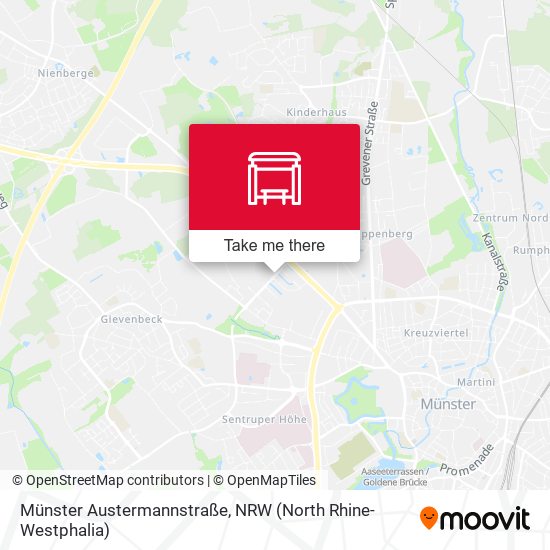 Münster Austermannstraße map