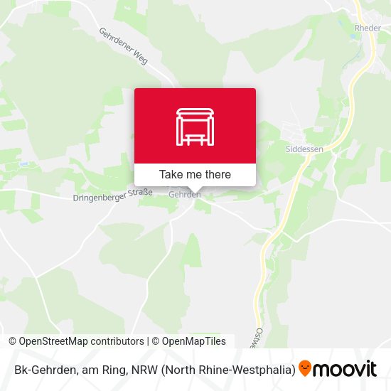 Карта Bk-Gehrden, am Ring