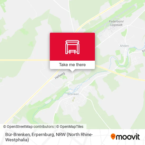 Карта Bür-Brenken, Erpernburg