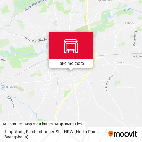 Карта Lippstadt, Reichenbacher Str.