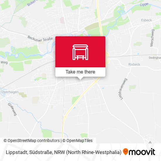 Lippstadt, Südstraße map