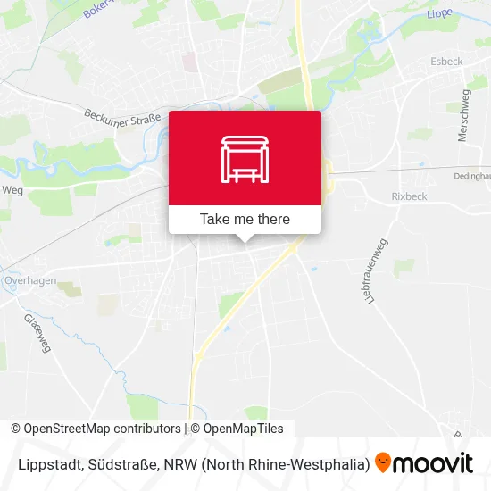 Lippstadt, Südstraße map