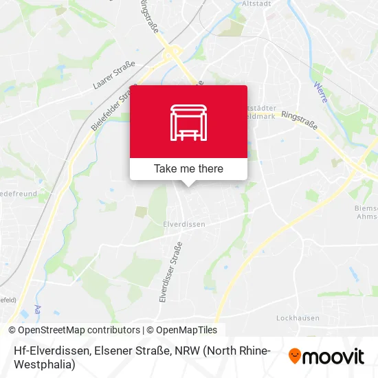 Карта Hf-Elverdissen, Elsener Straße