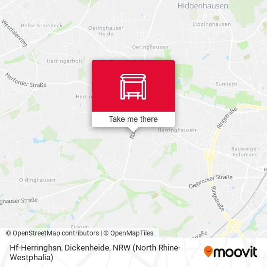 Карта Hf-Herringhsn, Dickenheide